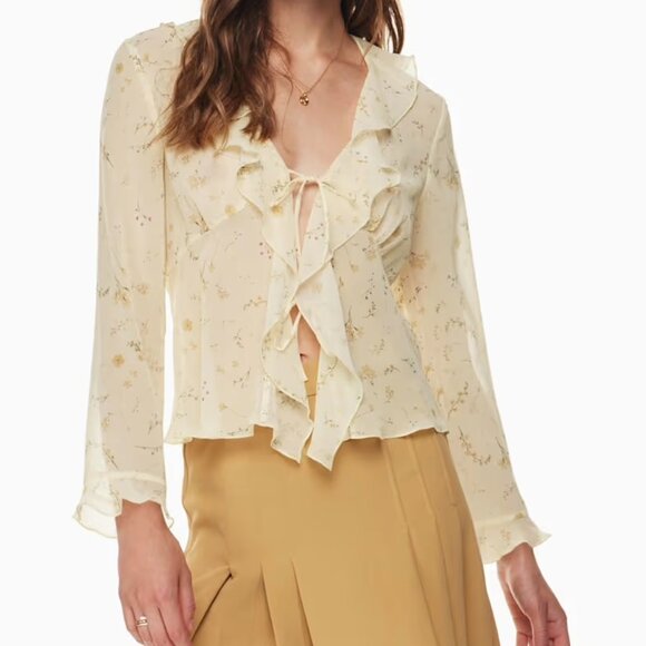 Aritzia Wilfred Frenchy Blouse - Picture 4 of 4
